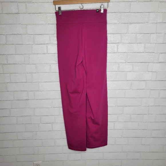 Puma Hot Magenta Stretchy Wide Bootcut Yoga Pants - Picture 4 of 7
